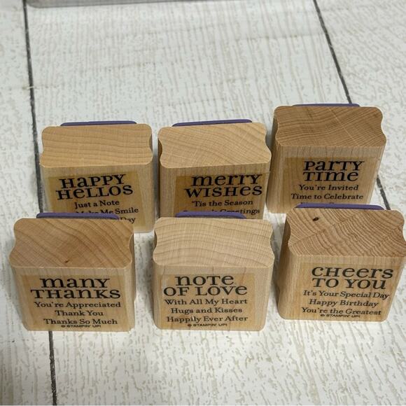 Stampin’ Up! Lots of Thoughts 6 Piece Set - Picture 3 of 5